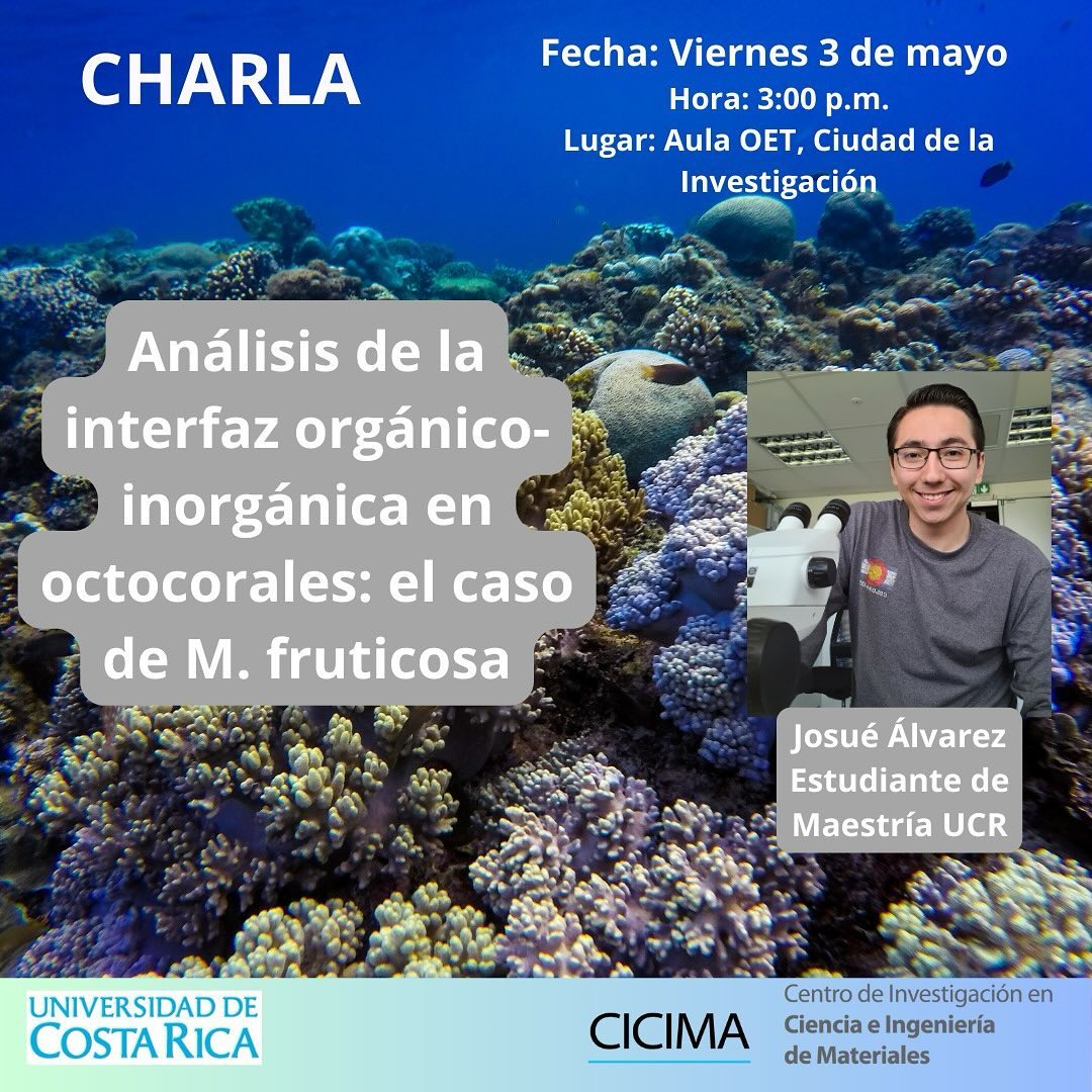 Análisis de la interfaz orgánico-inorgánica en octocorales: el caso de M. Fructicosa